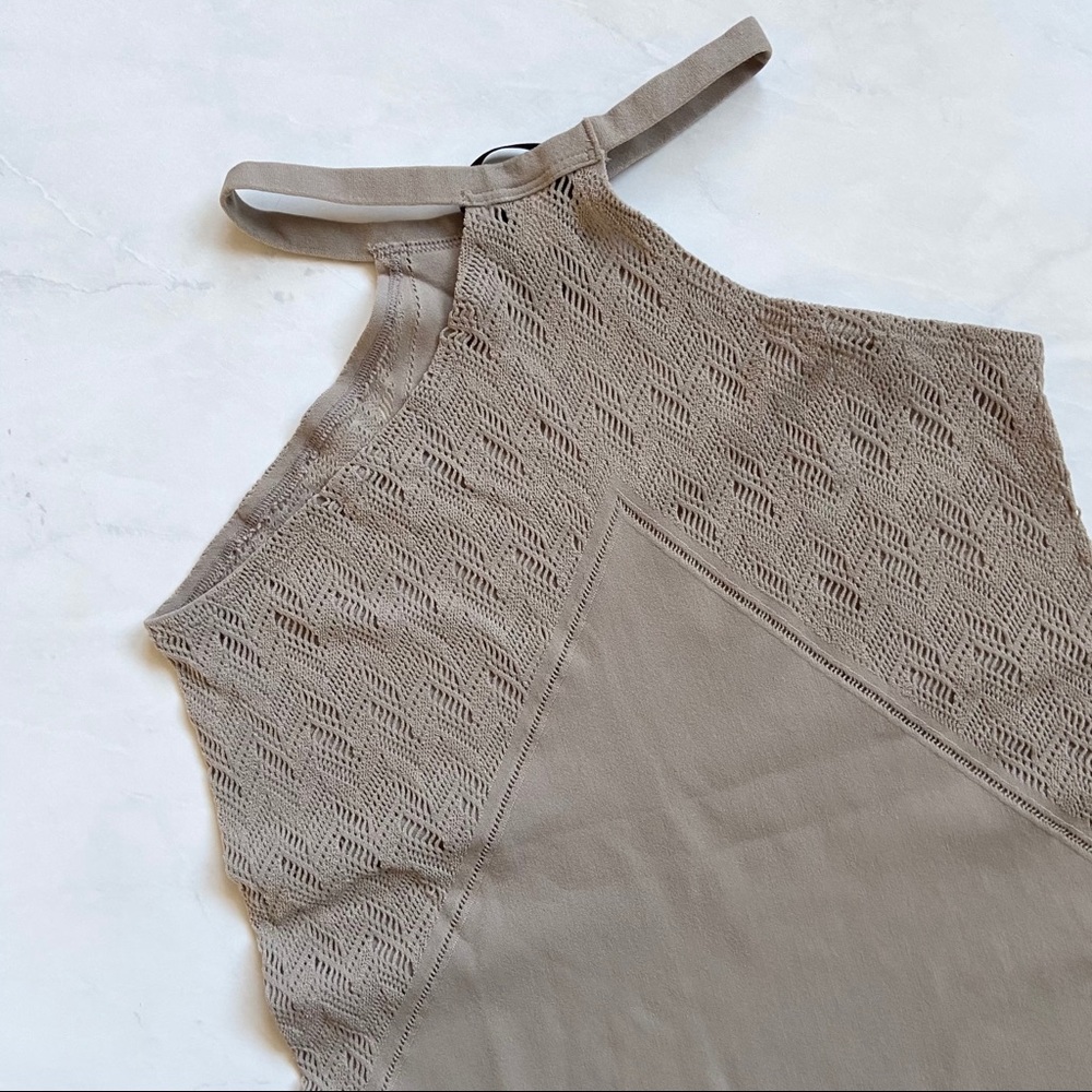 Victoria Secret Sexy Halter Top Seamless Taupe XS - Picture 5 of 5